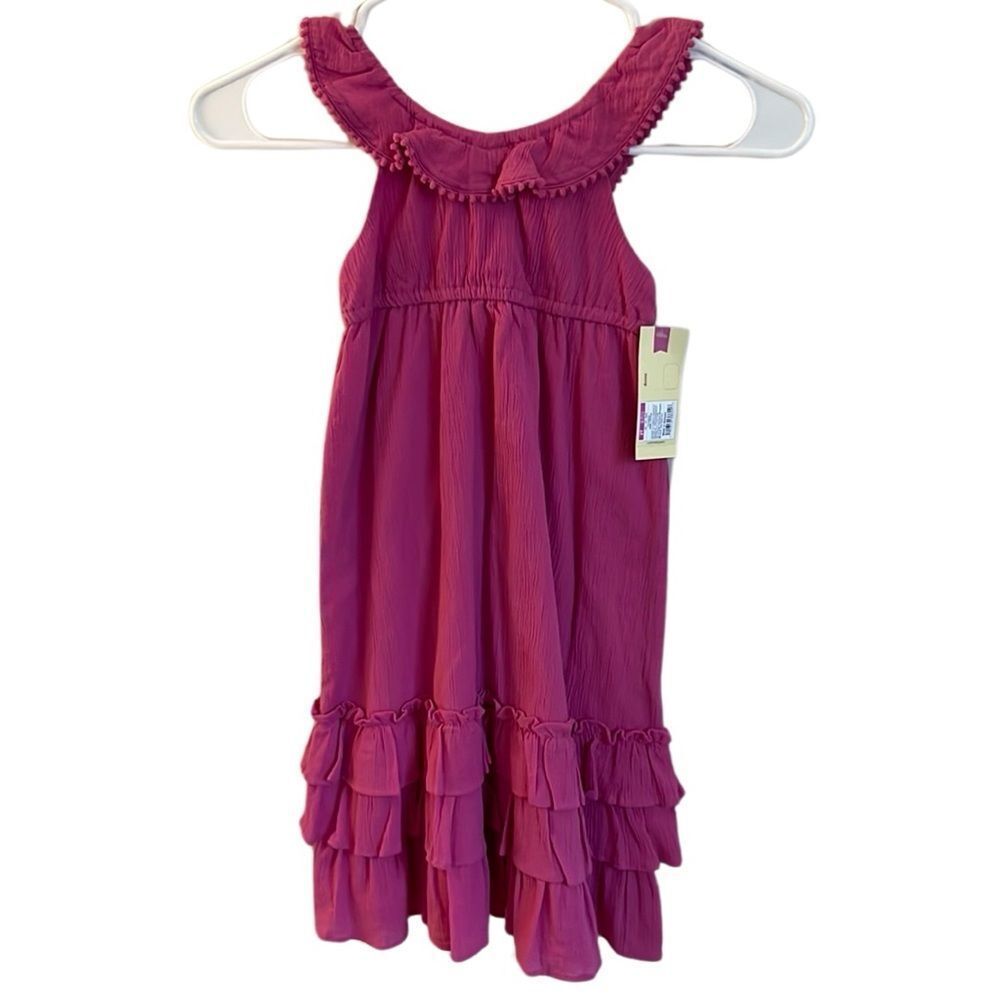 NWT Target girls toddler midi/maxi pink dress size 3T cotton sundress